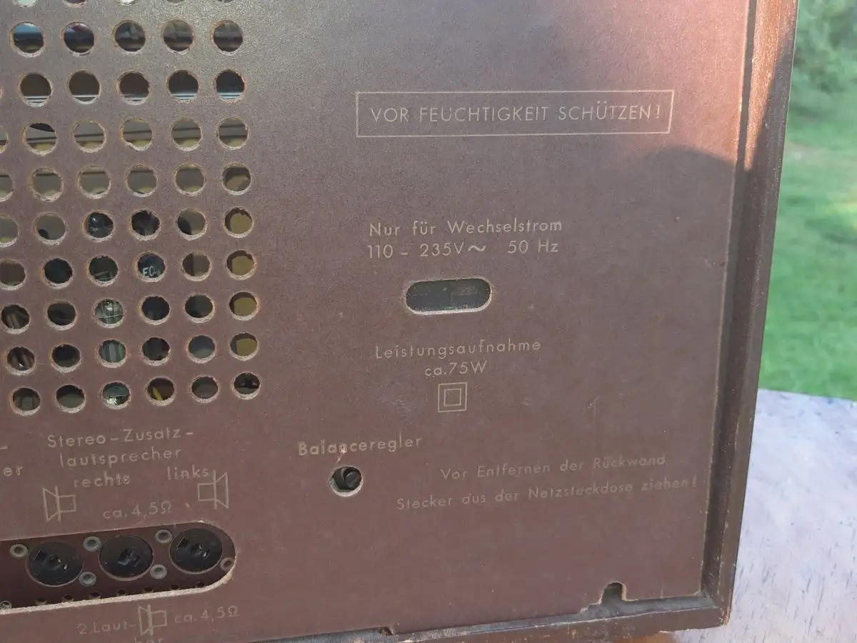 Nr. 70 Imperial Vollstereo-Super 609T – Baujahr 1960/61  - Röhrenradio   21