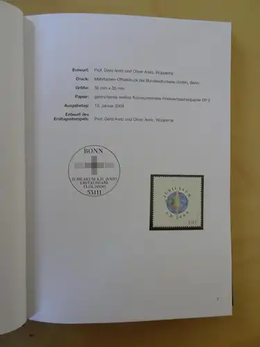 Bund Jahrbuch 2000 postfrisch (4552)