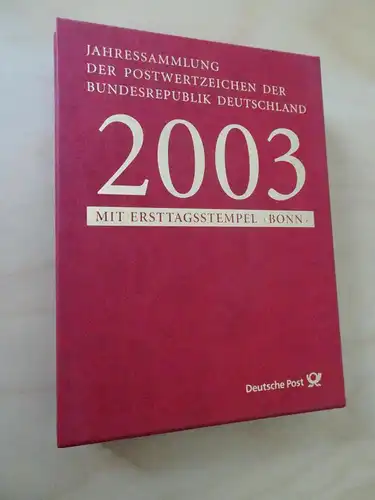 Bund Jahressammlung 2003 gestempelt (4569)