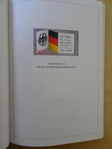 Bund Jahrbuch 1989 postfrisch (4541)