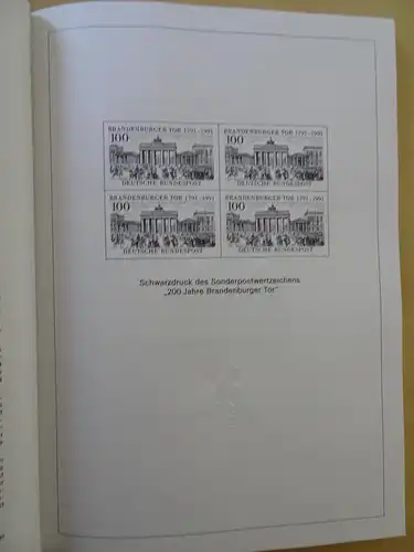 Bund Jahrbuch 1991 postfrisch (4543)