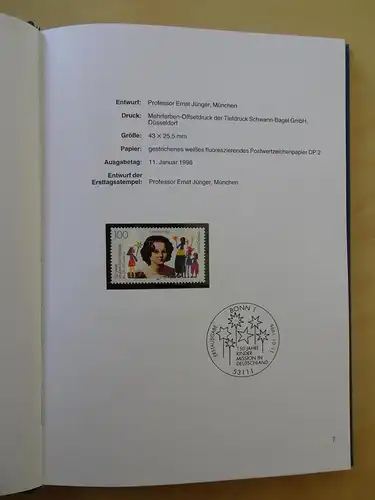 Bund Jahrbuch 1996 postfrisch (4548)