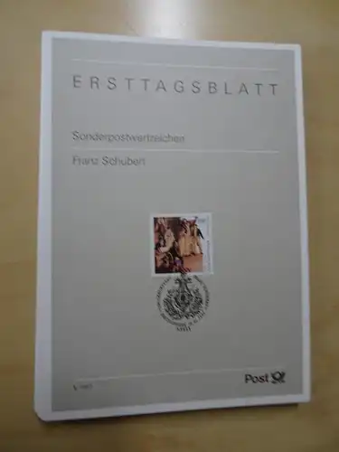 Bund ETB Ersttagsblätter Jahrgang 1997 komplett (5616)