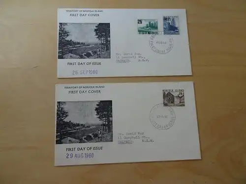 Norfolk Michel 37/39 FDC (11743)