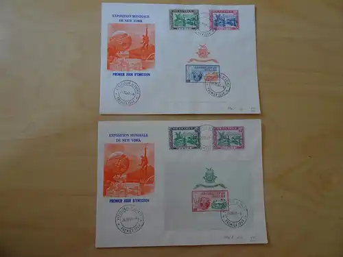 Guinea Bl.3,4,7 und 8 FDC (11781)