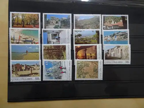 Zypern Michel 626/40 Tourismus postfrisch (14282)