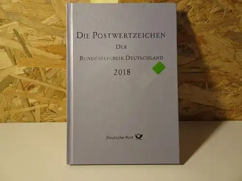 Bund Postwertzeichen Jahrbuch 2018 gestempelt (silber) (18179)