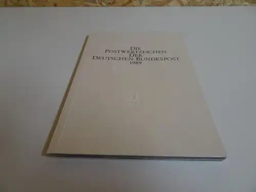 Bund Ministerbuch 1989 postfrisch (21272)