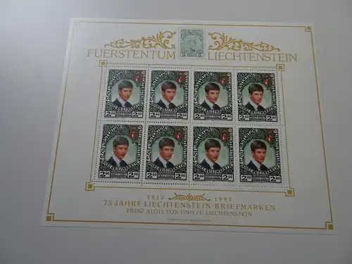 Liechtenstein Michel 921 Kleinbogen postfrisch (22045)