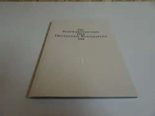 Bund Ministerbuch 1988 postfrisch (21271)