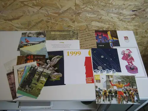 Schweiz Weihnachtskarten der Post 1973-2000 (21405)