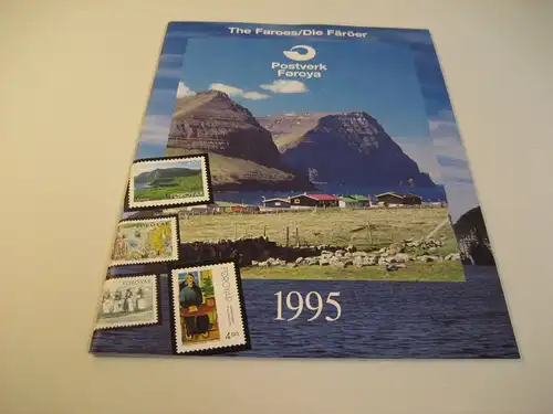 Färöer Jahrbuch 1995 postfrisch (22966H)