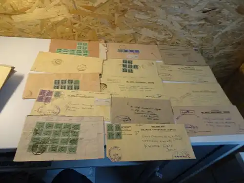 70 Briefe Indien ca. 1964-1974 (22532H)