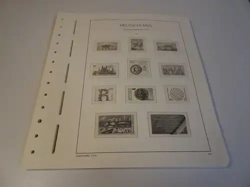 Bund Leuchtturm falzlos 1990-1994 (23743)