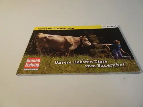 Österreich Tierschutz Markenheft (23686)