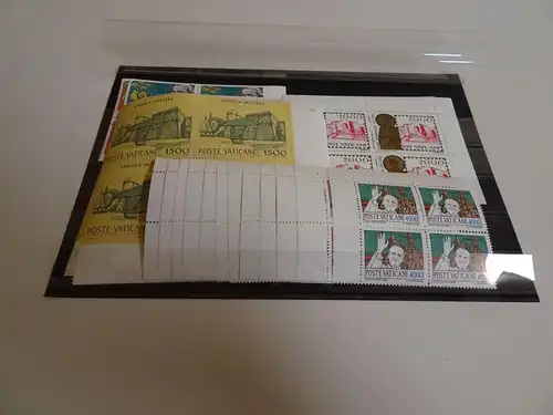 Vatikan Jahrgang 1984 Viererblocks postfrisch komplett (24068)