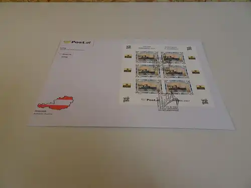 Österreich Michel 2669 Tag der Marke FDC Kleinbogen (23818H)