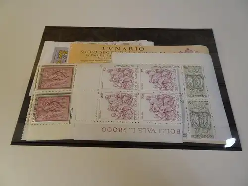 Vatikan Jahrgang 1982 Viererblocks postfrisch komplett (24066)