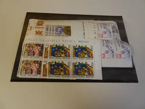 Vatikan Jahrgang 1980 Viererblocks postfrisch komplett (24064)