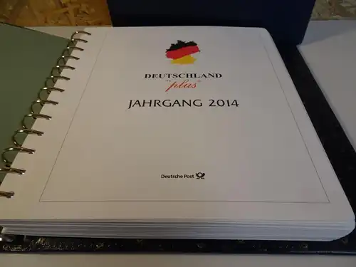 Dt. Post Deutschland Plus 2014-2016 falzlos inkl. Binder + Schuber (24435)