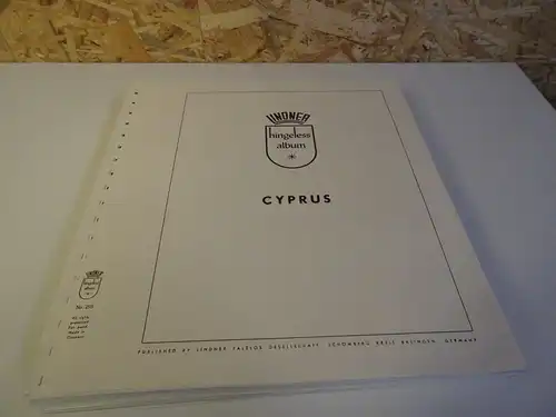 Zypern 1960-1985 Lindner falzlos (25101)