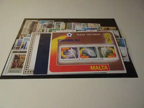 Malta Jahrgang 1980-1985 postfrisch komplett (25084)