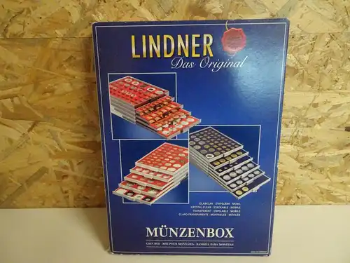 1 Lindner Münzbox Art. 2937 für 30 Münzen 37mm (25786)