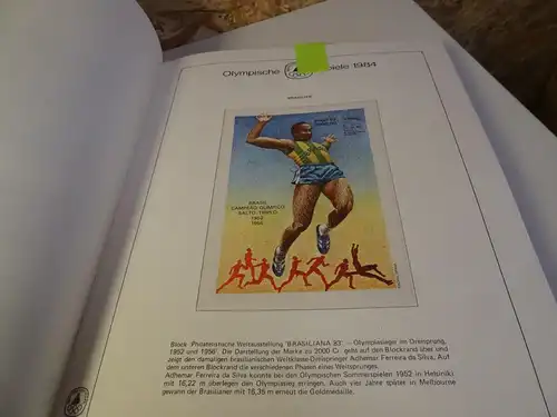 4 Bände Olympiade 1984 240 Blatt (26040)