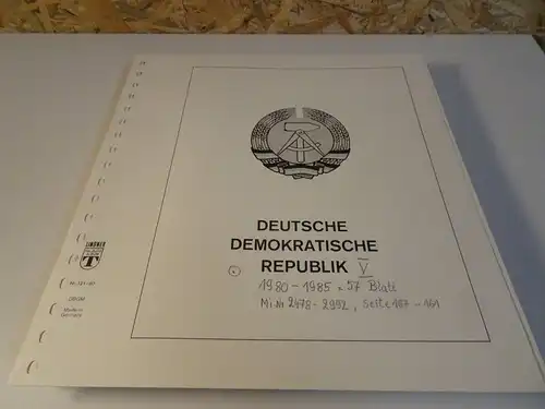 DDR Lindner T falzlos 1980-1984 (26297)