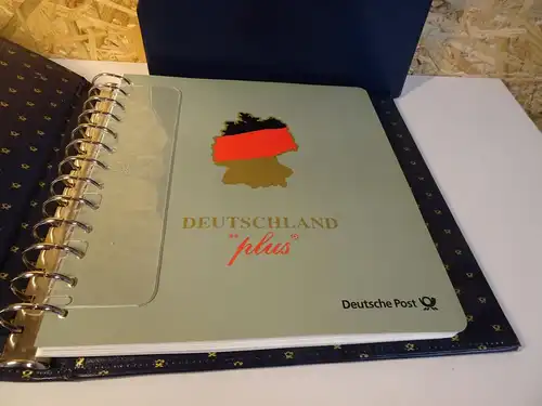 Dt. Post Deutschland Plus 2008+2009 inkl. Binder + Schuber (26614)