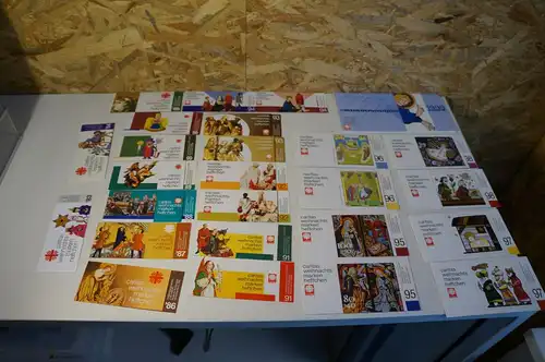 Bund Weihnachts Caritas Wohlfahrt MH 1983-1999 komplett postfrisch (26961H)