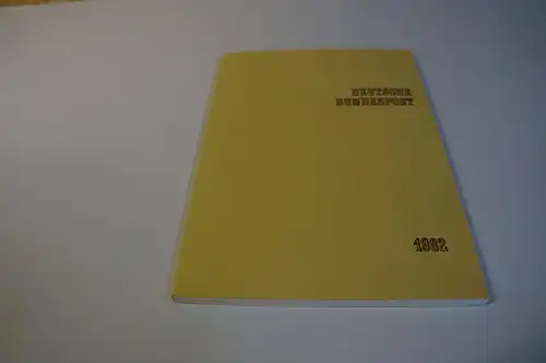 Bund Ministerjahrbuch 1992 postfrisch (gelb) (27000)