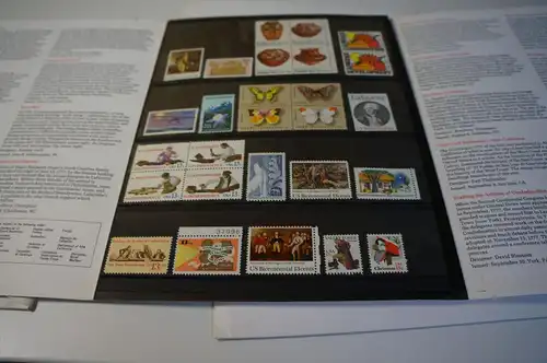 USA Mint Set 1975-1978 postfrisch (27021H)