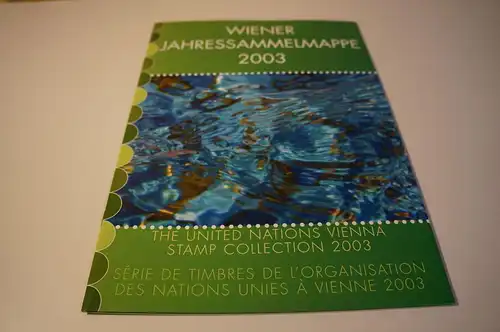 UNO Wien Jahresmappe 2003 postfrisch (27033H)