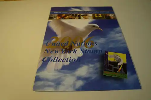 UNO New York Jahresmappe 2006 postfrisch (27041H)