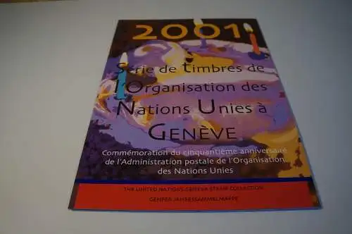 UNO Genf Jahresmappe 2001 postfrisch (27078H)