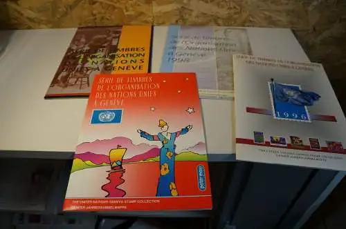 UNO Genf Jahresmappe 1996-2000 postfrisch (27080H)