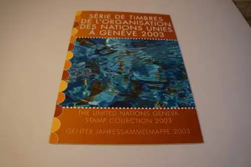UNO Genf Jahresmappe 2003 postfrisch (27076H)