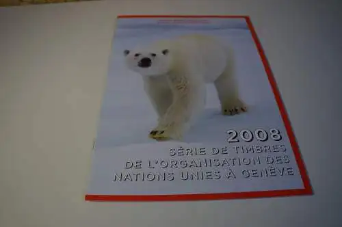 UNO Genf Jahresmappe 2008 postfrisch (27069H)