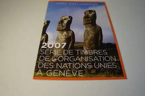 UNO Genf Jahresmappe 2007 postfrisch (27072H)