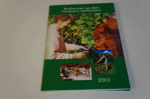 Liechtenstein Jahreszusammenstellung 2003 gestempelt komplett (27202)