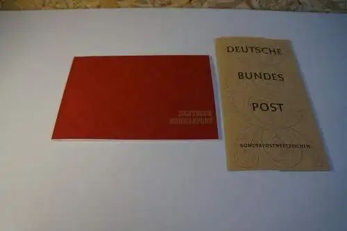 2 Sonderbücher Bund zu Postkongress 1963 + 1976 (27576)