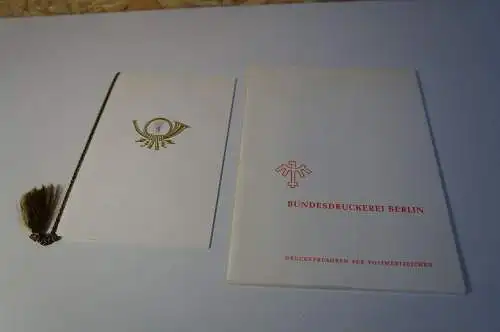2 Sonderbücher Berlin zum Postkongress / Druckverfahren (27575)