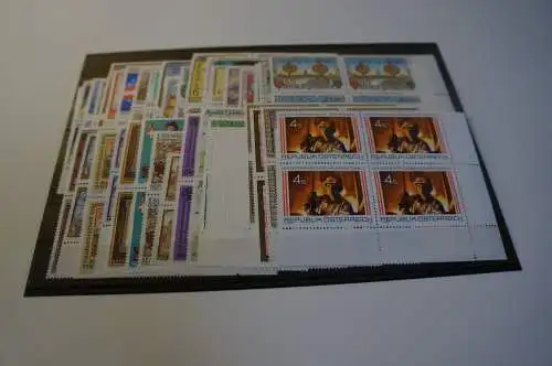 Österreich Jahrgang 1986 postfrisch Viererblock (27863)