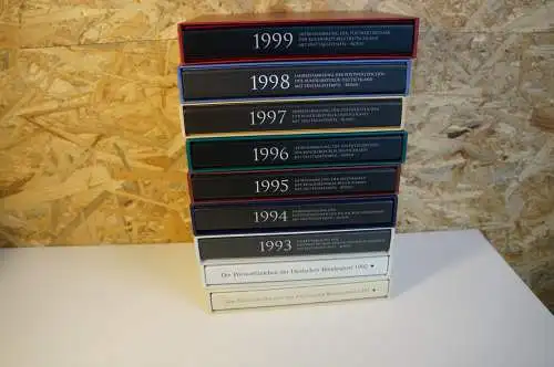 Bund Jahressammlung 1991-1999 komplett (27902)
