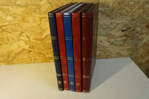 5 Einsteckbücher mit je 32 Seiten verschiedene Farben (28134)