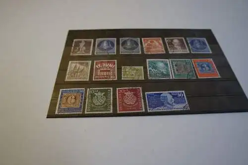 Bund/Berlin Lot Anfangsausgaben gestempelt Michel 686,- (27364)