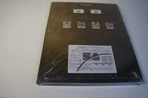 Bund Safe Vordruck 4er Lochung 1990 (Einheit) bis 1996 (27800)