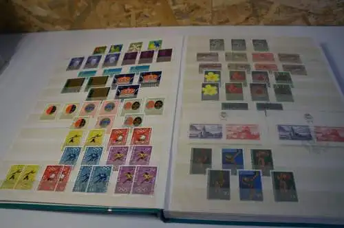 Liechtenstein 1970-1990 postfrisch + gestempelt komplett (27840)