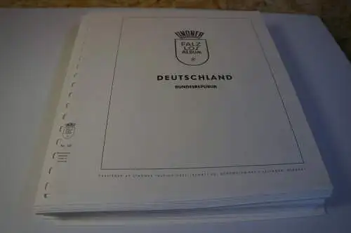 Bund 1960-1980 postfrisch komplett inkl. Lindner falzlos (28290)